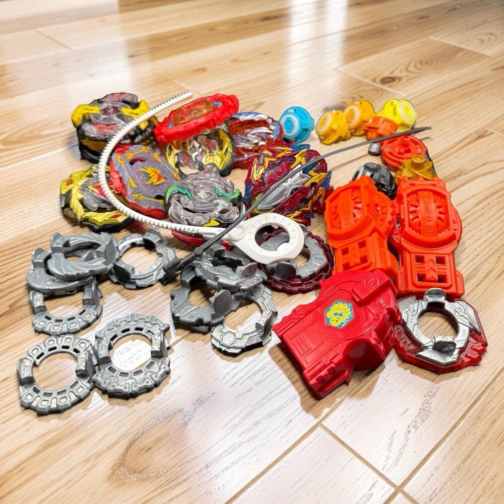 Takara Tomy Beyblade Launchers Lot Valkyrie Geist Xcalibur Burst Evolution